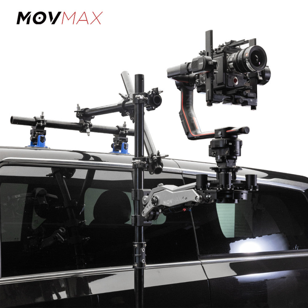 Weigu Movmax Car Camera Tube Clamp Kit Car Camera Bracket Motorcycle Support Yacht and other professional car camera equipment Multi position shooting Suction Cup Ultra high suction Stable Assembly Si image 2