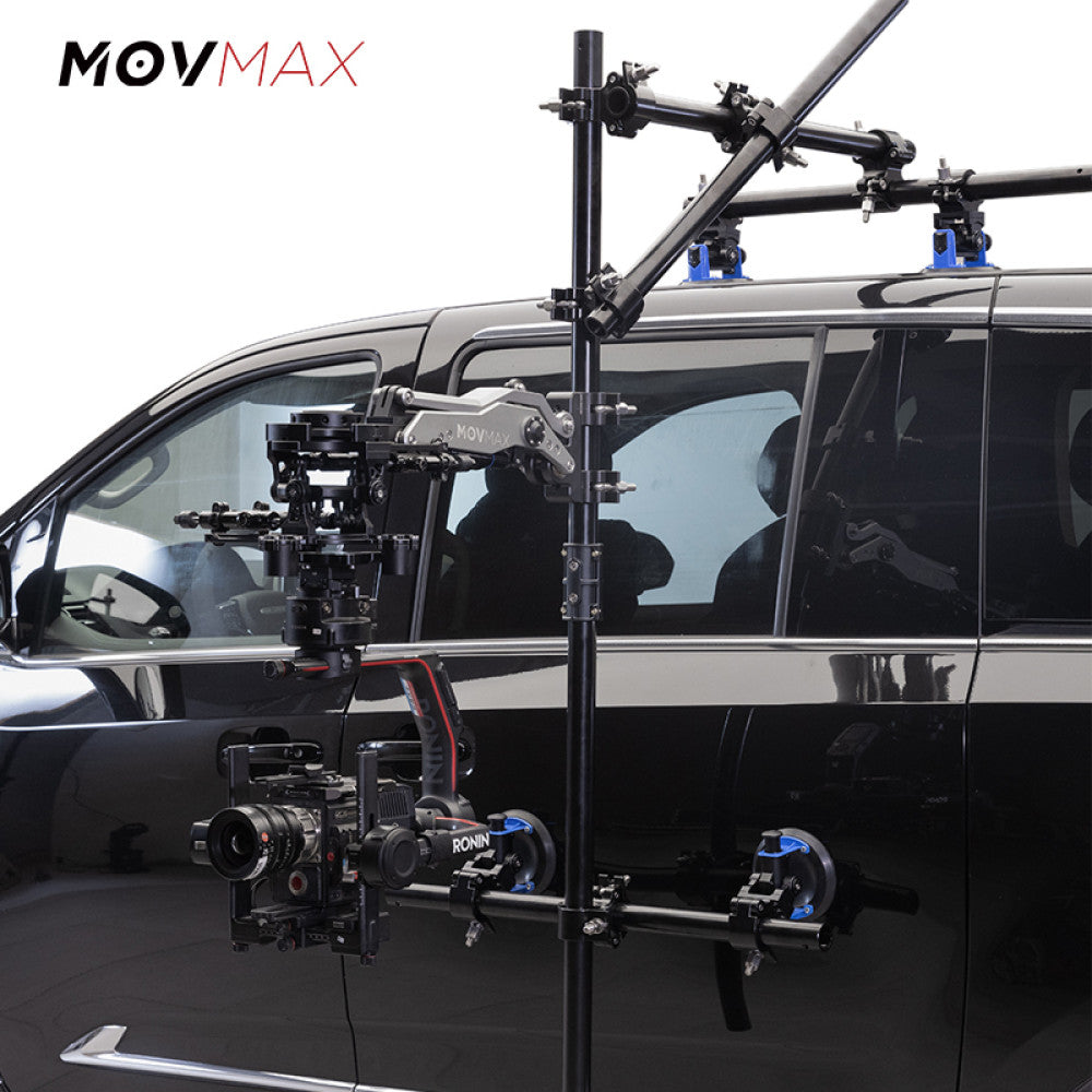 Weigu Movmax Car Camera Tube Clamp Kit Car Camera Bracket Motorcycle Support Yacht and other professional car camera equipment Multi position shooting Suction Cup Ultra high suction Stable Assembly Si image 3