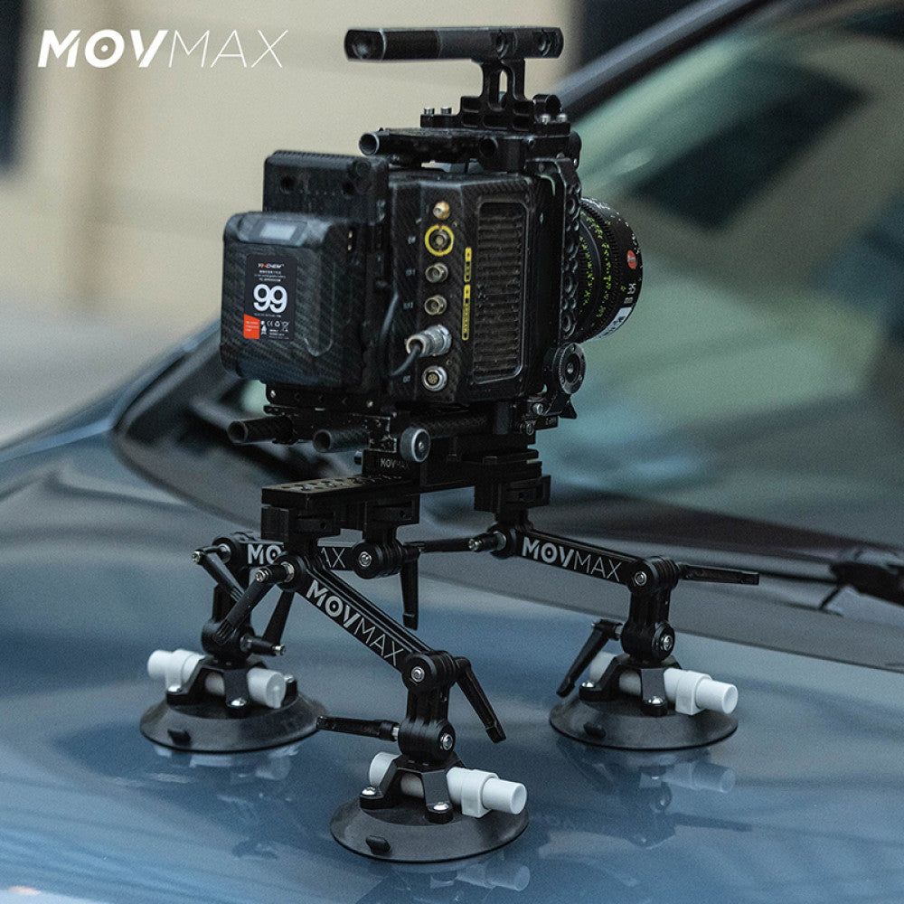 New Weigu Movmax 1 3 Vacuum Car Suction Cup Bracket Window Glass Camera Video Follow up Car Shooting Monocular Akka Quick Install Sliding Block Car Mounted Multi Position System Accessories image 1