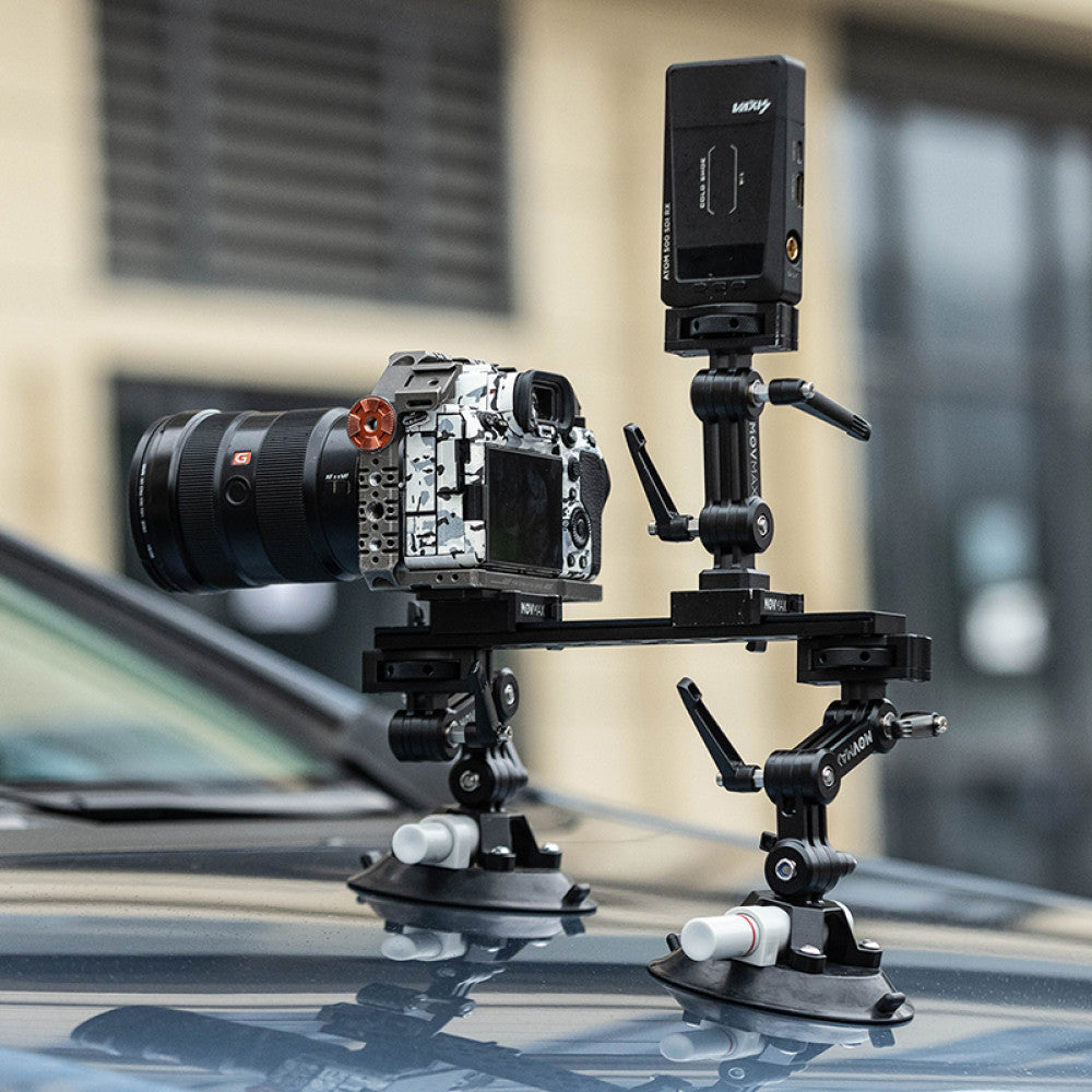 New Weigu Movmax 1 3 Vacuum Car Suction Cup Bracket Window Glass Camera Video Follow up Car Shooting Monocular Akka Quick Install Sliding Block Car Mounted Multi Position System Accessories image 4