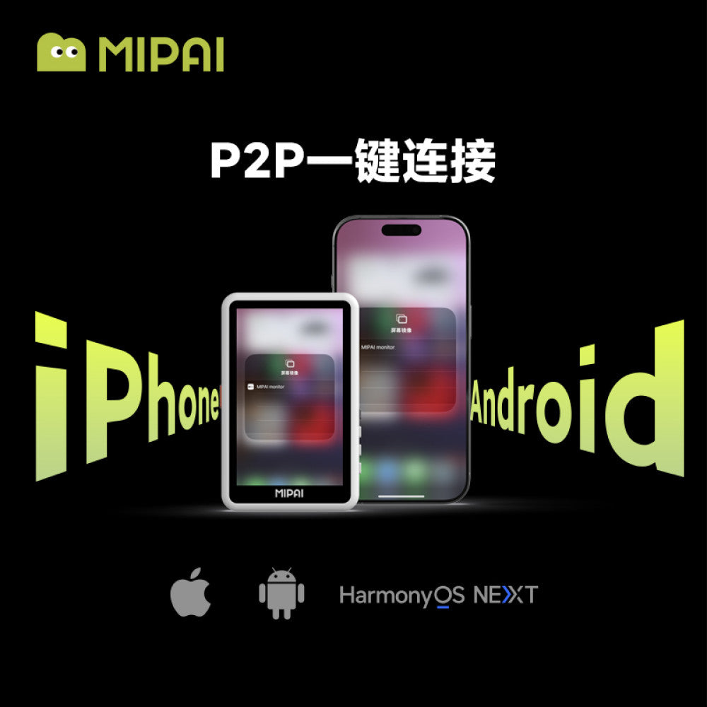 Weigumi Camera Phone Rear Magnetic Wireless Line Selfie Display Screen HD Live Shooting Artifact Remote Assistance for Taking Group Photos and Projection Screen Monitor Suitable for Apple Android Phon image 4
