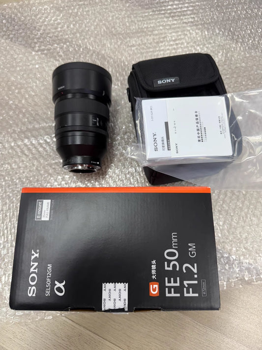 Sony FE 50mm f/1.2 GM Lens (Sony E)