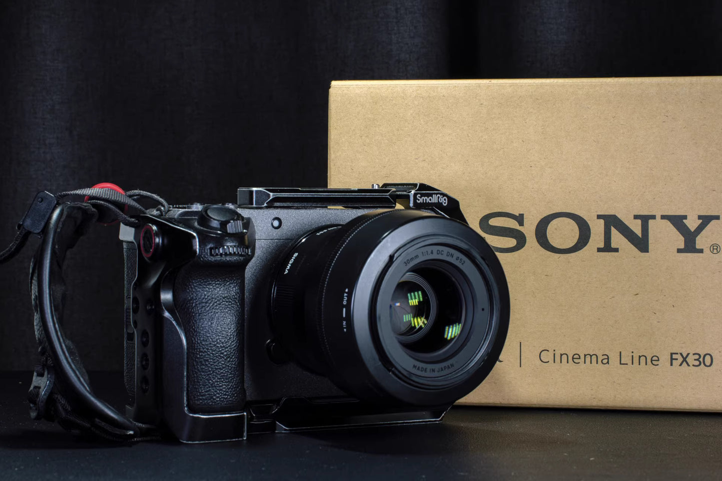Sony FX30 Digital Cinema Camera + Cage + 120Gb CFA Card