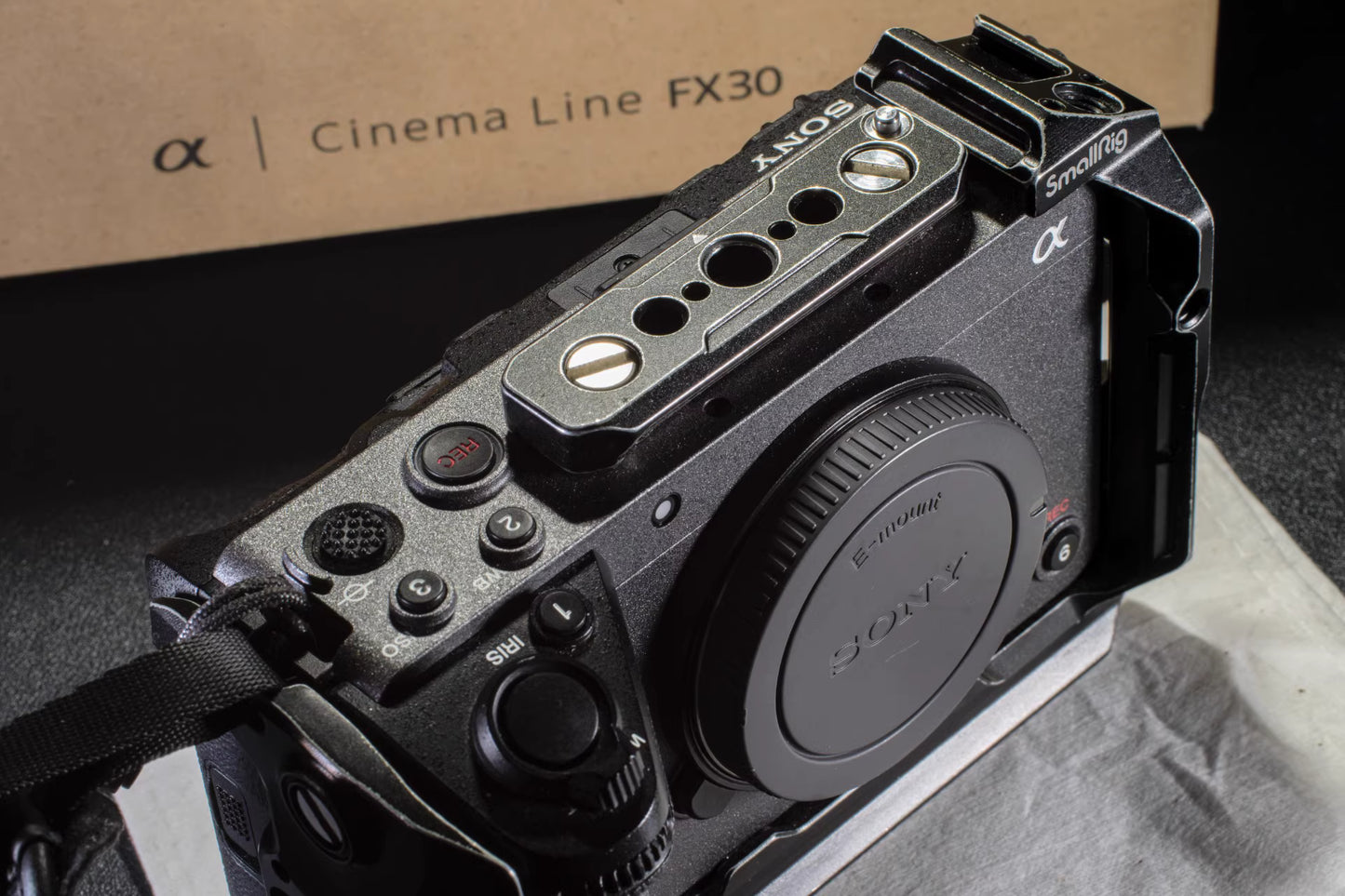 Sony FX30 Digital Cinema Camera + Cage + 120Gb CFA Card